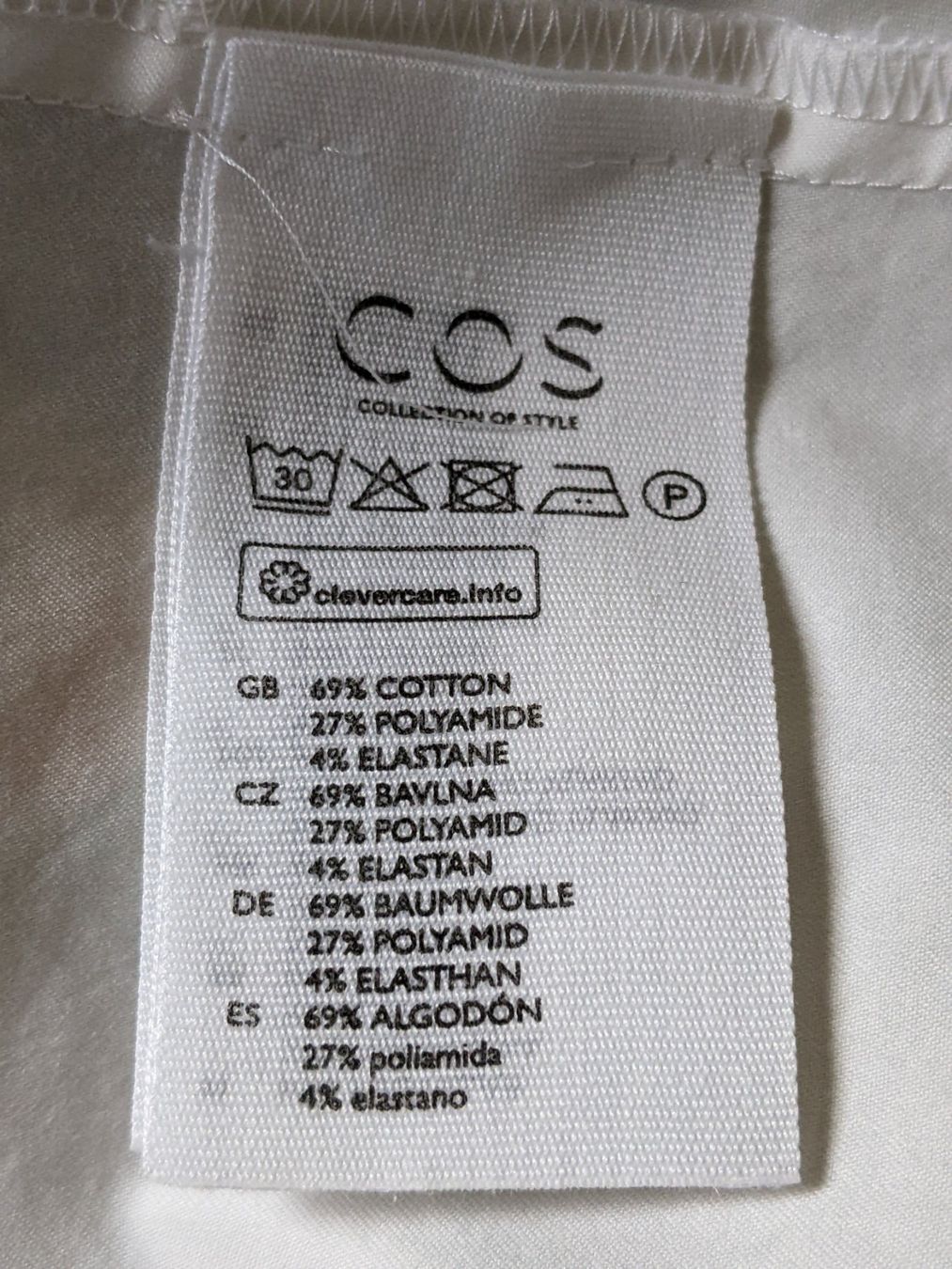 Cos Vestiti: COS : Super-stylée robe-chemise blanche déstructurée M – Nuovo (secondo la descrizione) da Petit-Lancy venduto da lilycerise 7