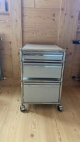 Rollcontainer USM silbergrau