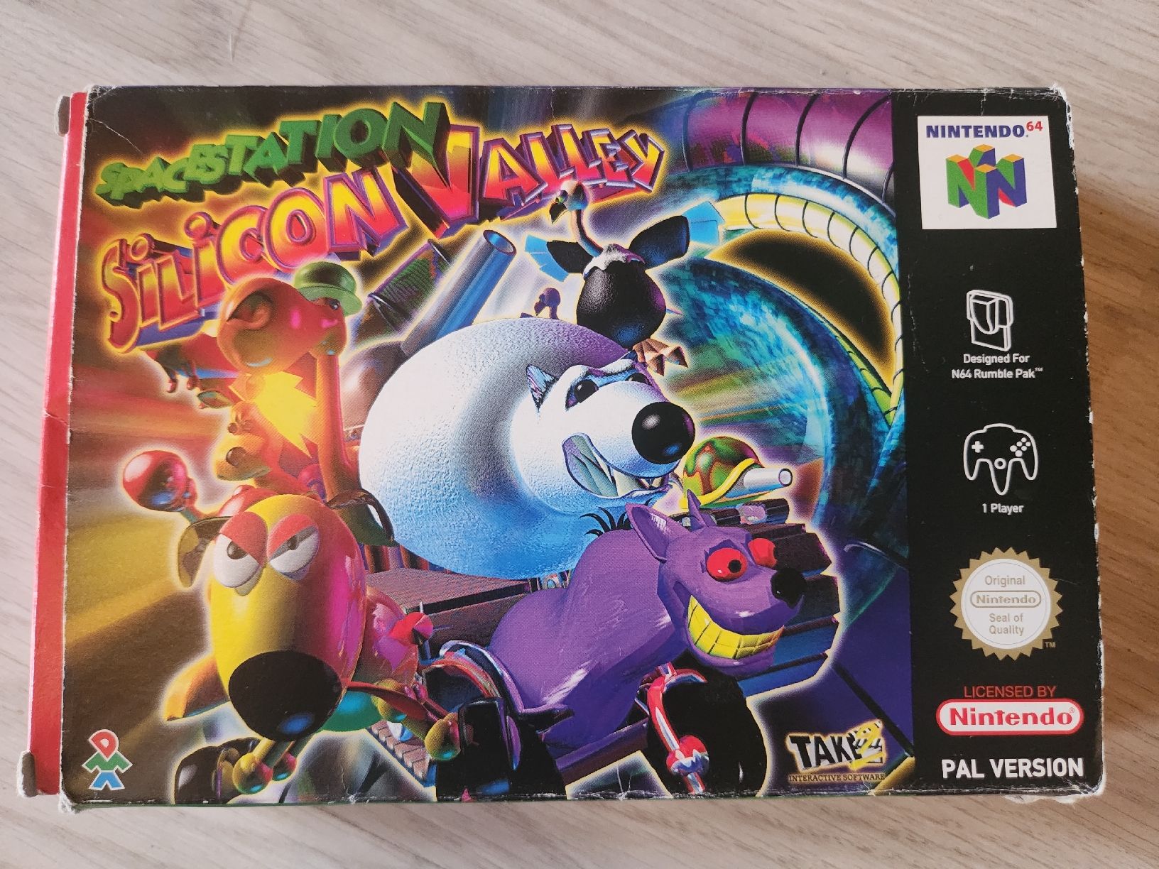 Nintendo Giochi: SpaceStation Silicon Valley N64 - Top – Usato da Tafers venduto da whereyogamesat 2