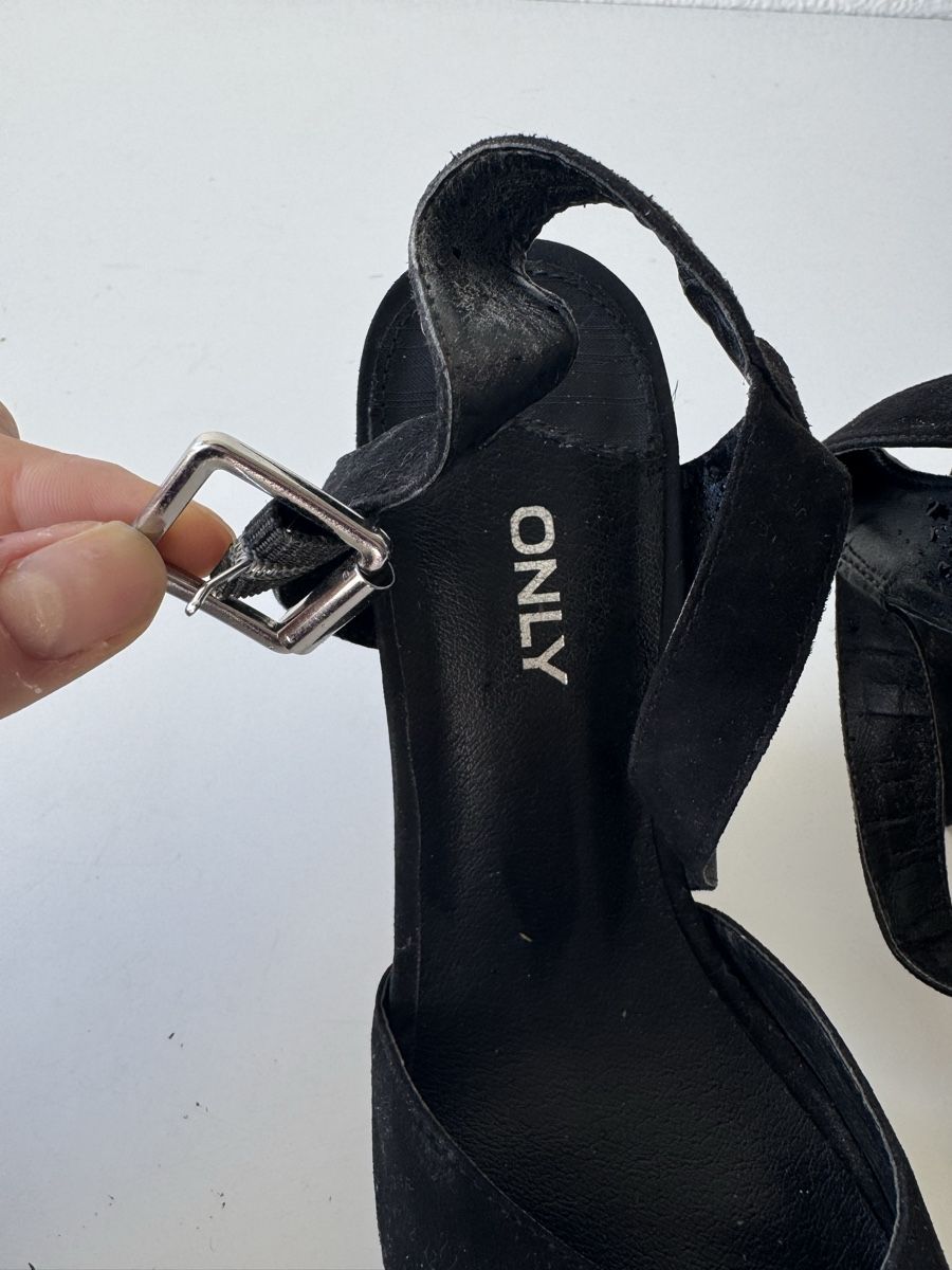 Only Scarpe da donna: Black Platform ONLY High Heels Summer Shoes Gr. 38 – Usato da Zürich venduto da forestF4iry 4