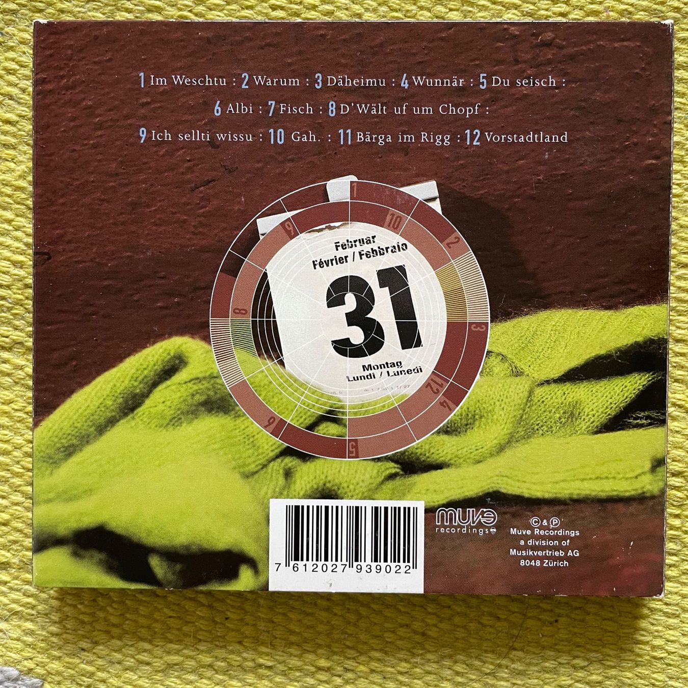 CD: SINA-ALL:TAG (DIGIPACK) – Usato da Rorschacherberg venduto da CD-Roli 1