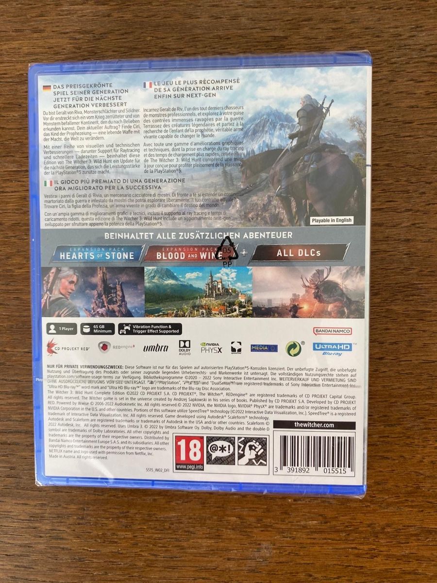 Spiele: The Witcher 3 Wild Hunt Complete PS5 neu – Neu und originalverpackt aus Winterthur von Miriammici 1