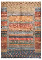 Handgeknüpfter afghanischer Khurjeen Orientteppich 296x208Cm