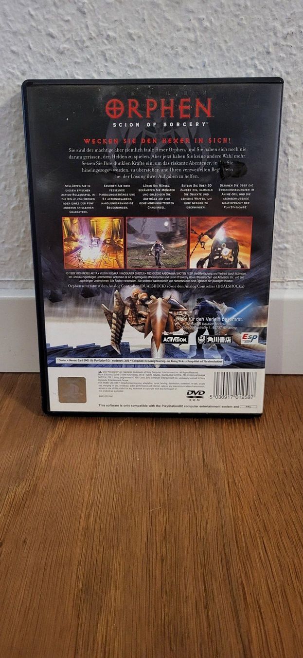 Sony Spiele: PS 2 - Orphen – Gebraucht aus Münsingen von DigitaleSpielecke 1