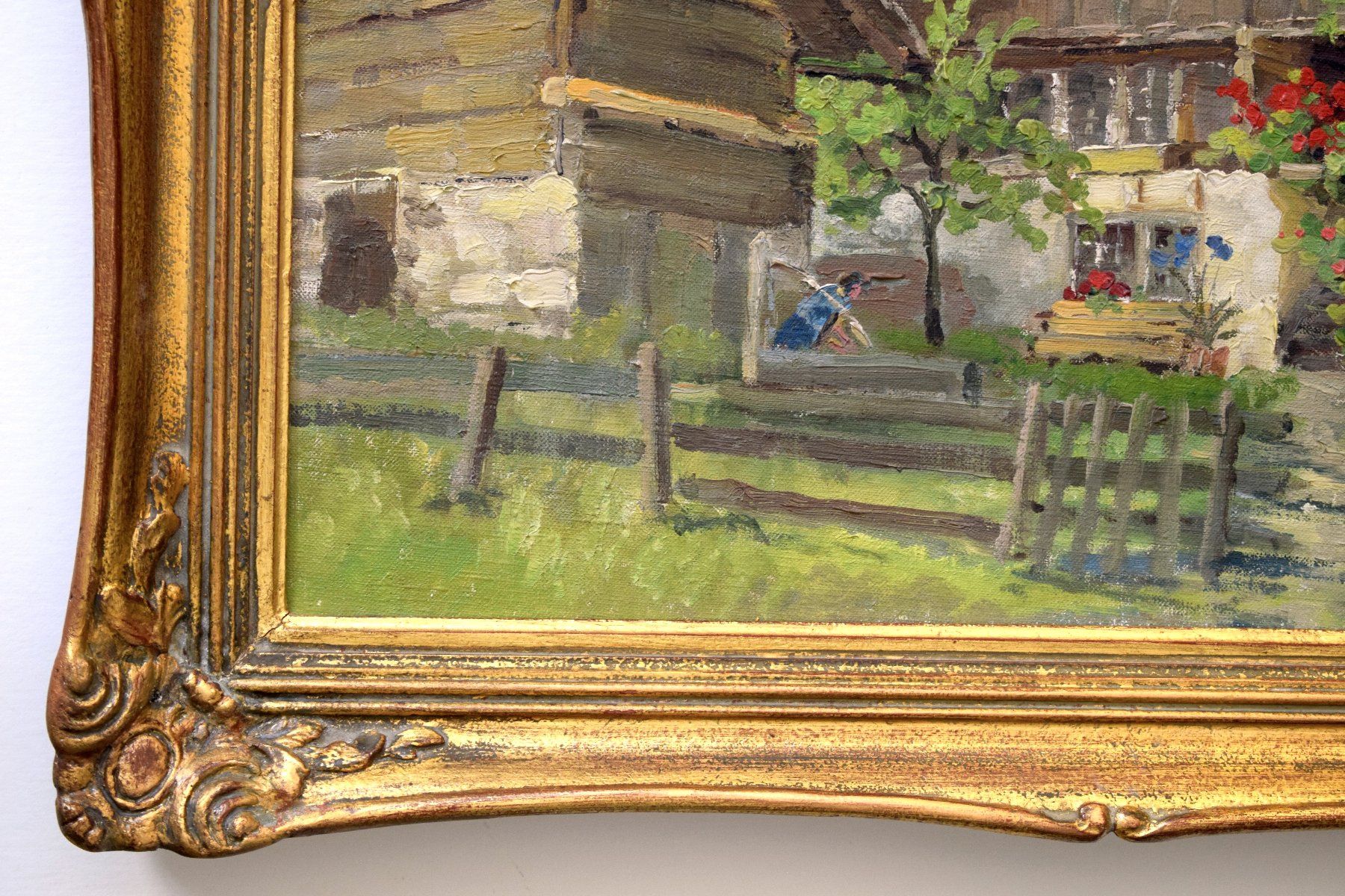 Tableaux: TOP Derendinger-Roux Olga Brienzer Chalet Brienz Bern – D'occasion à Zürich par Kunstvoll 6