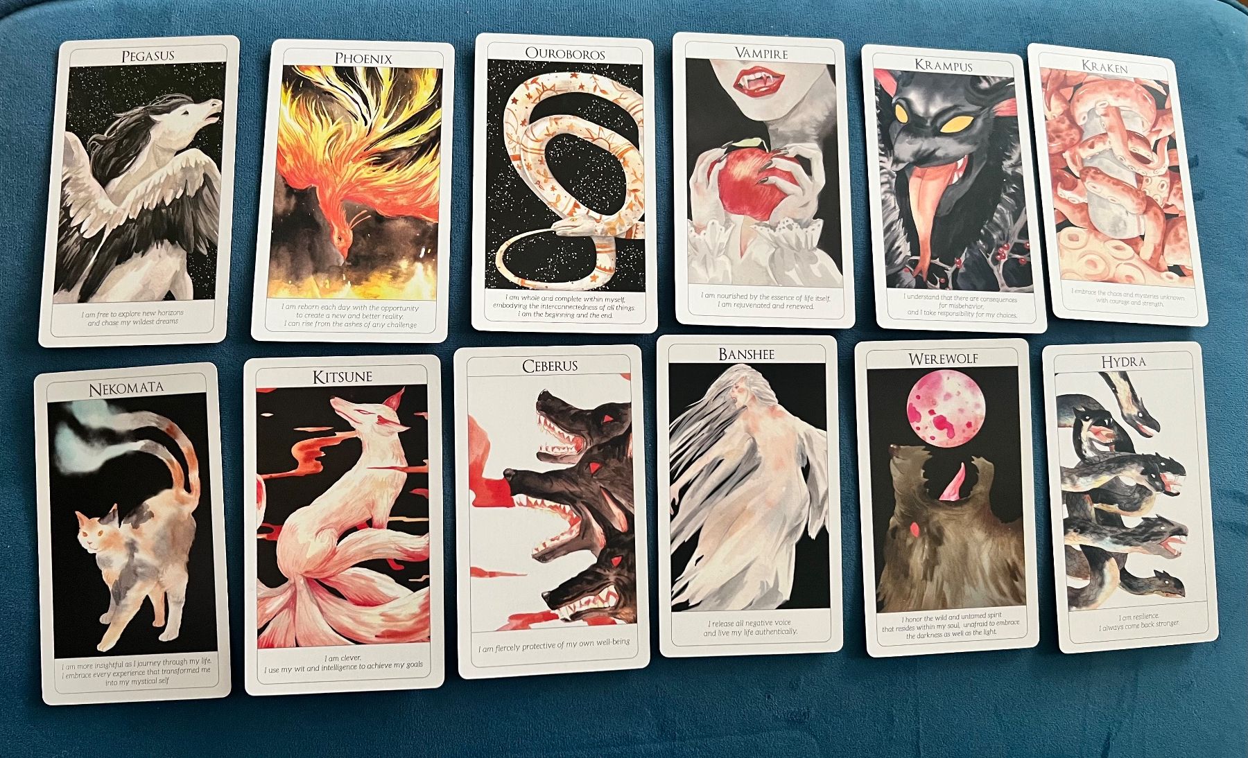 Giochi: Soul Creatures limited edition Oracle Karten Deck - Tarot – Nuovo (secondo la descrizione) da Effretikon venduto da YaMn 4