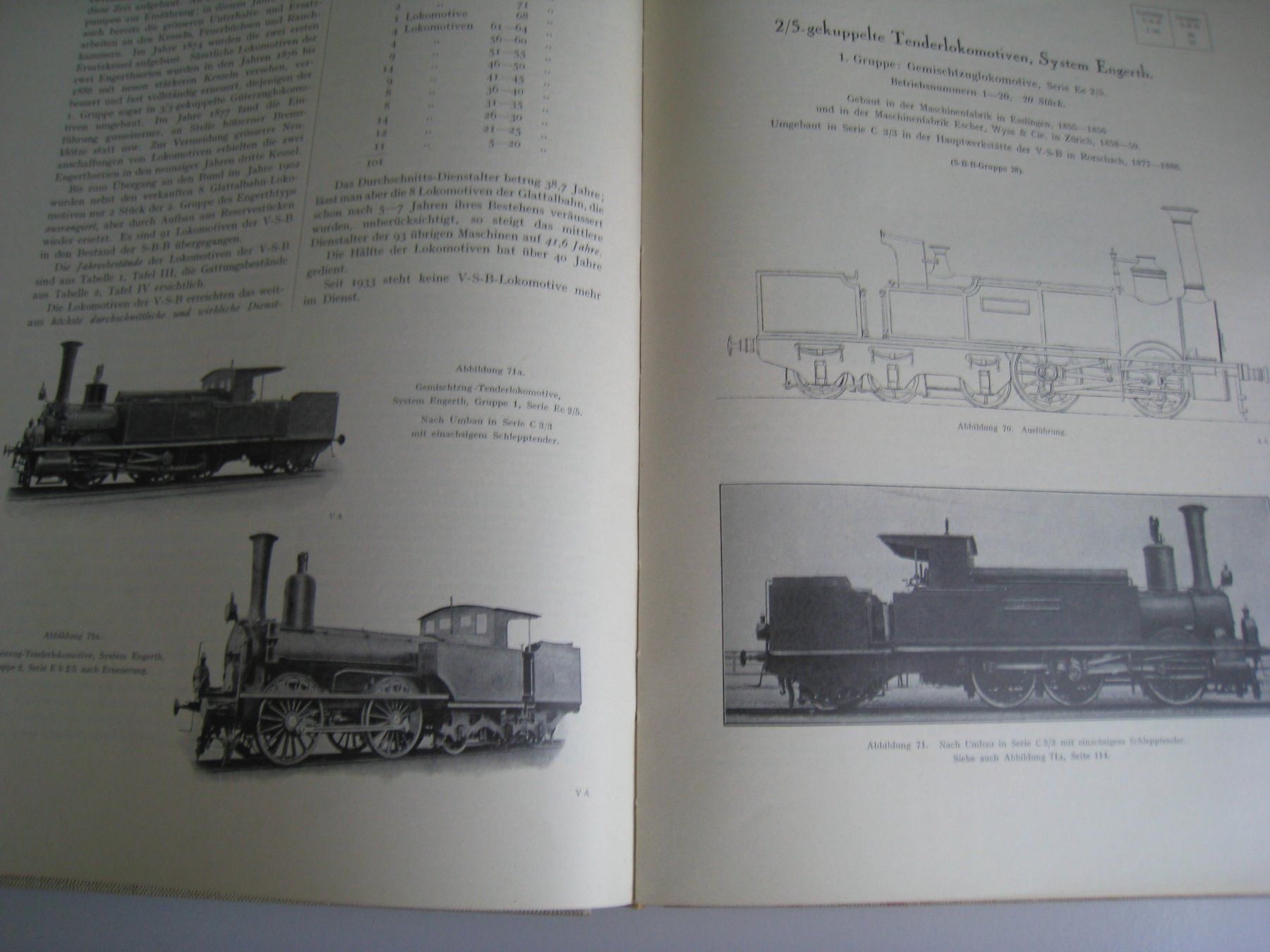 Libri: Dampfbetrieb der Schweizerischen Bundesbahnen, Moser 1947 – Usato da Buchs ZH venduto da swiss-train 4