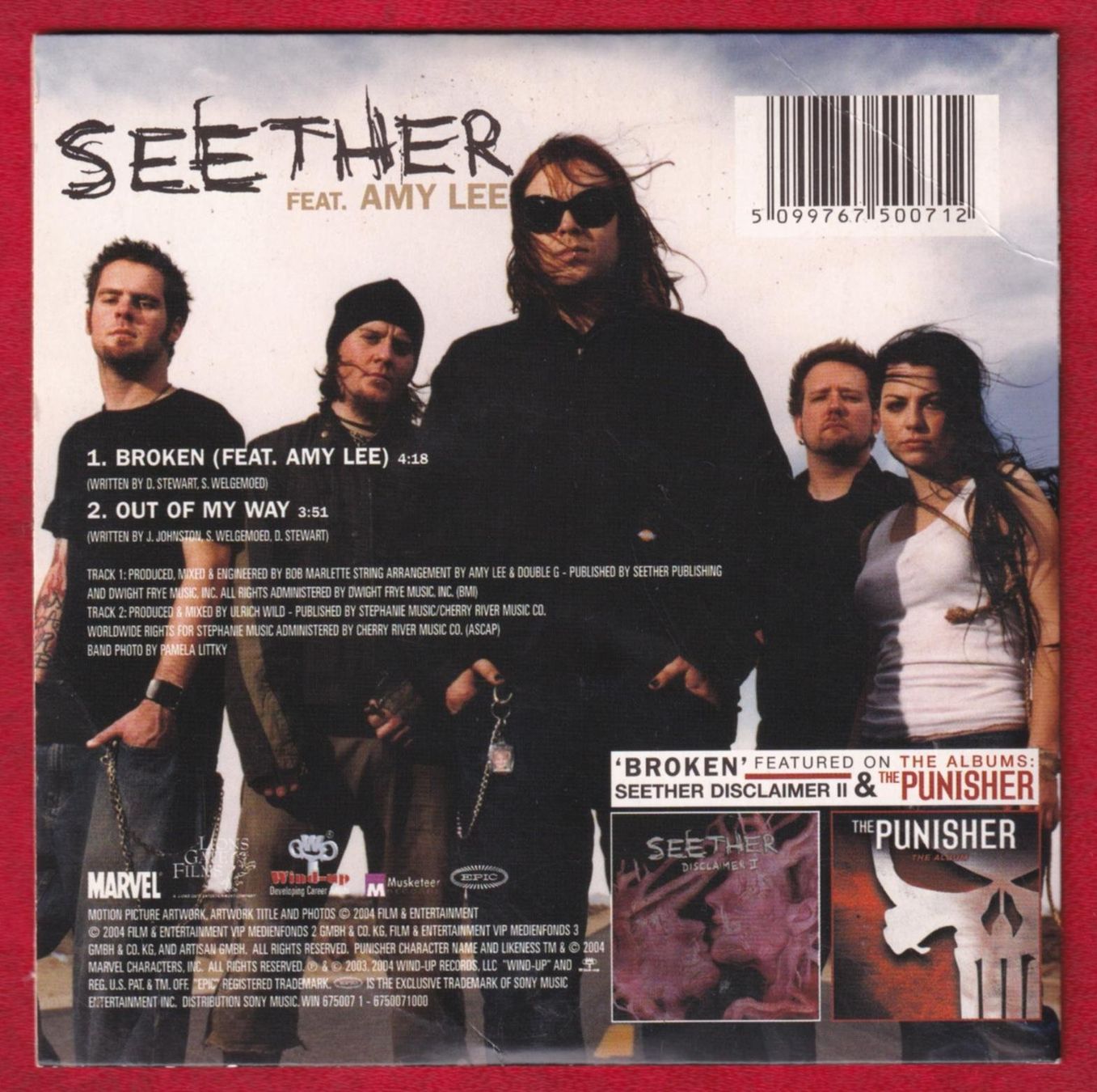 CDs: Seether Feat. Amy Lee - Broken (CD-Single) – Gebraucht aus Zürich von Pfluftl2000 1