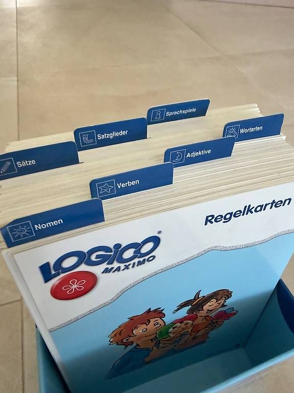 Spiele: LOGICO MAXIMO Sprache untersuchen – Gebraucht aus Schönenbuch von Herbie6446