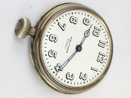 Waltham 8 Tage Borduhr Flugzeug