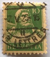 Tellbrustbild  Vollstempel