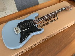 Sterling by MusicMan CT50XHSS Cutlass Plus Aqua Grey