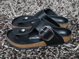 Birkenstock, Gizeh Big Buckle, komplett Leder, Gr. 35, NEU