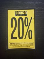20% Rabattgutschein Metro Boutique