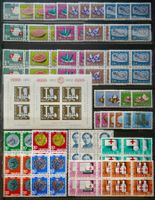 Lot PP 1959/60/62/63 postfrisch** und Jubiläumsblock