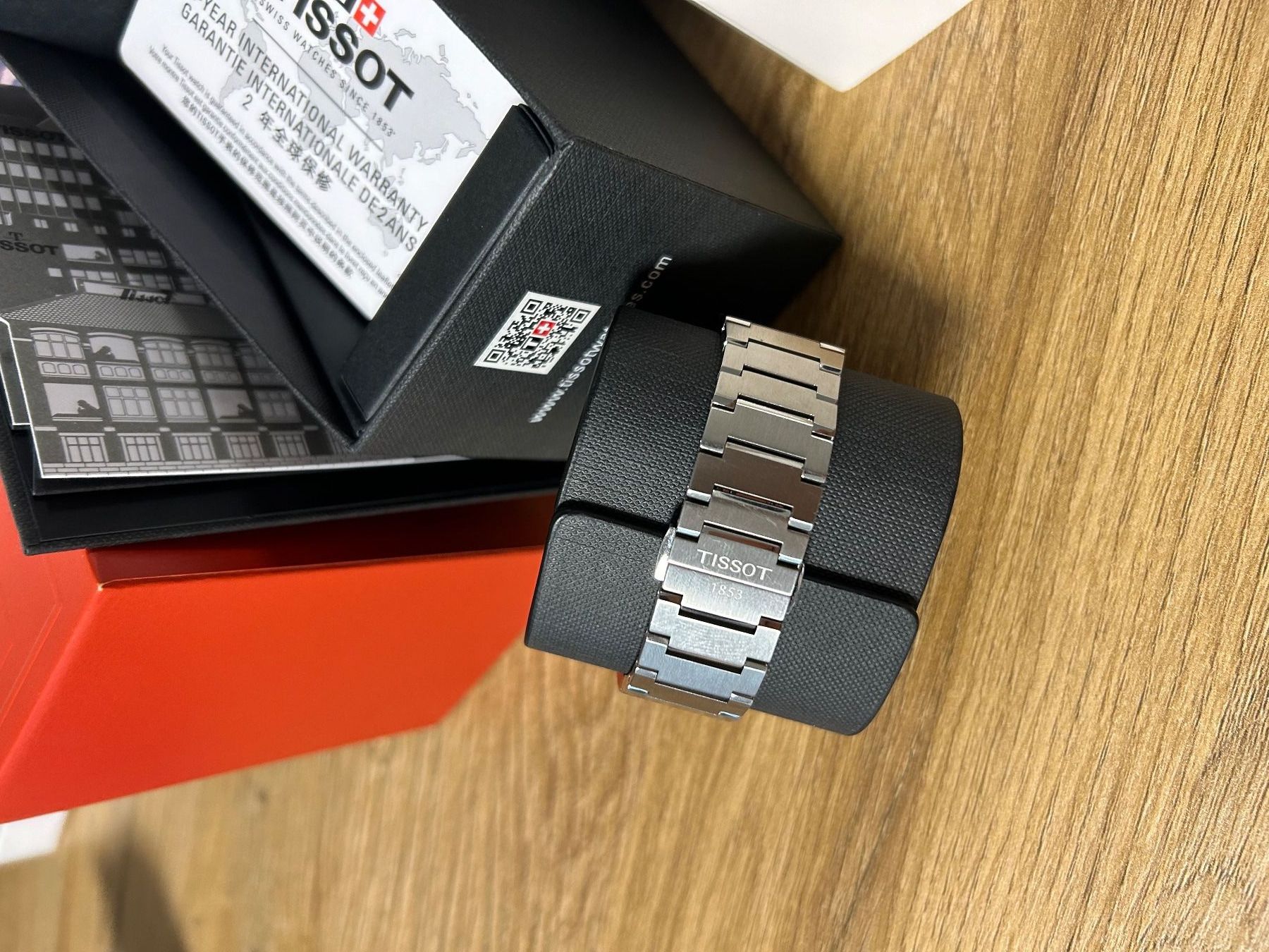 Tissot Orologi: Tissot PRX Automatik Chronograph Weiss – Usato da Dagmersellen venduto da Sloth24 2