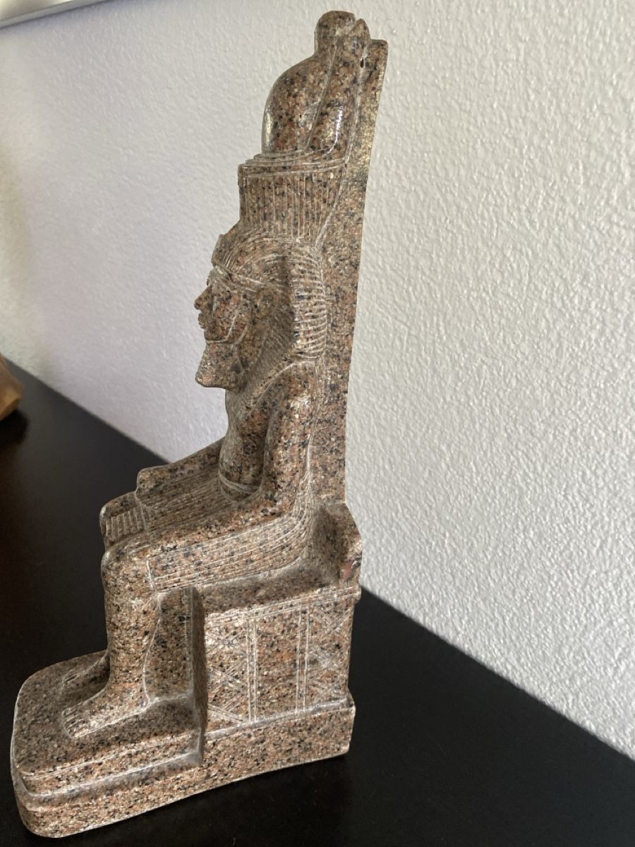 Skulpturen & Statuen: Antike Figur Ägyptischer Pharao – Gebraucht aus Villnachern von kroost 1