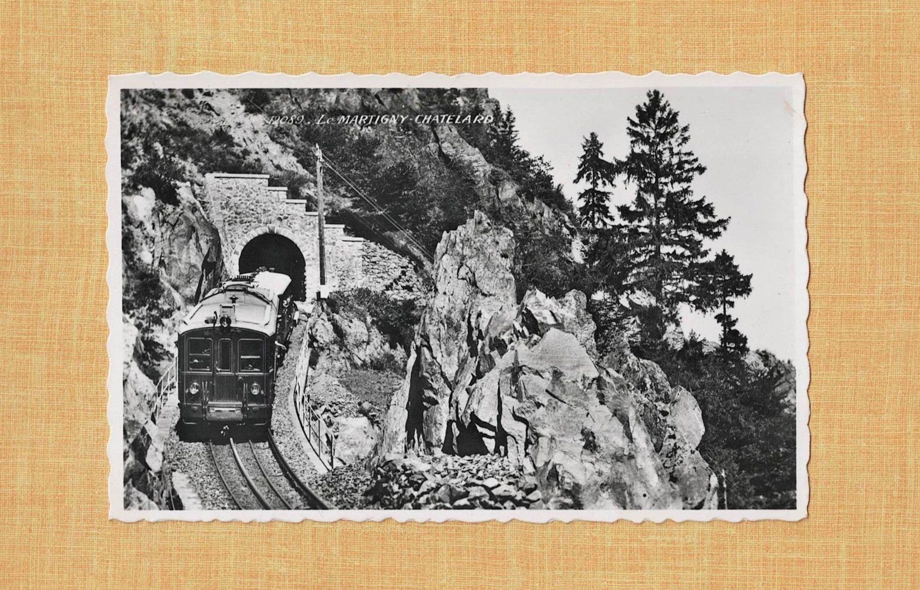 Cartoline postali: Historische AK Martigny-Châtelard Bahn MC – Usato da Hätzingen venduto da memory-lane