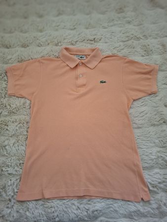 Polo Vintage Chemise Lacoste Orange - Taille 3 (M)