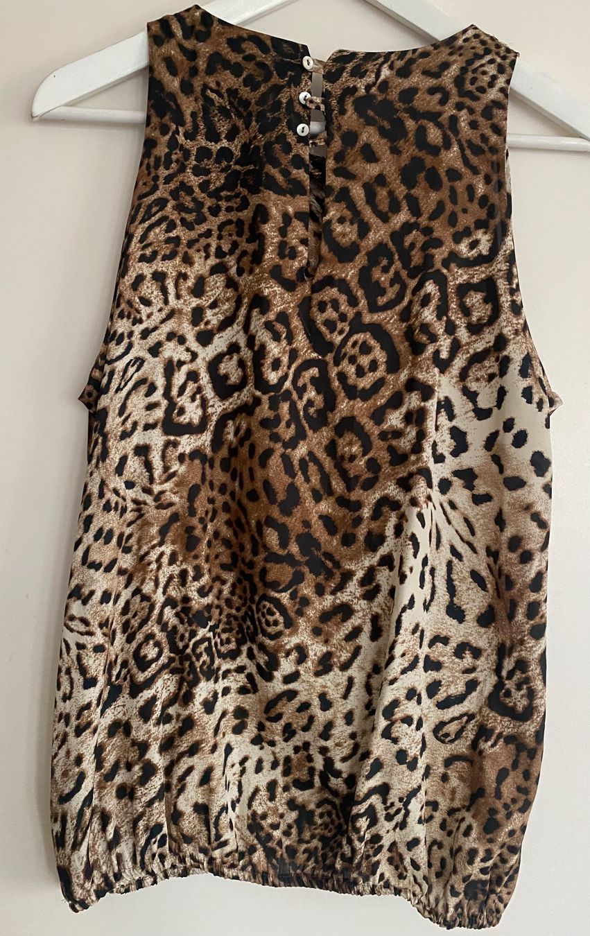 Zara Tops: Oberteil in Animal Print, Gr. L – Gebraucht aus Zürich von Maria2021 1