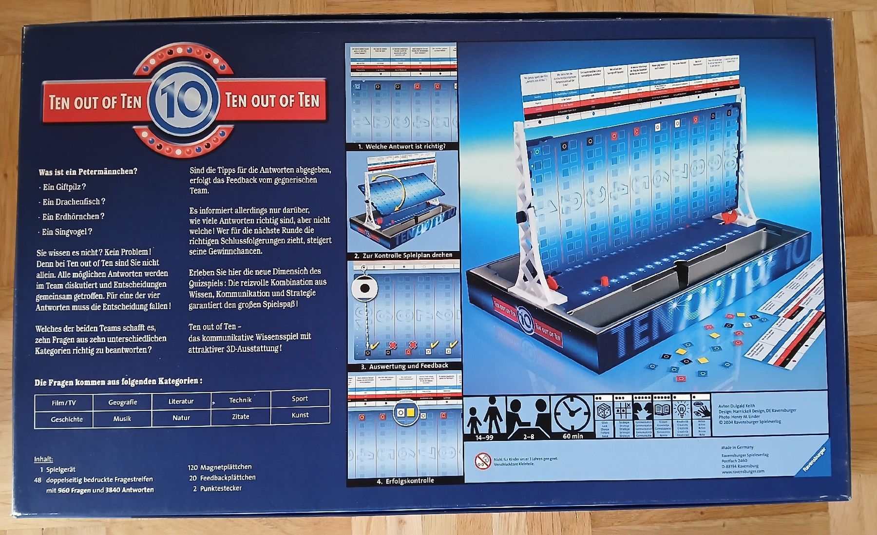 Ravensburger Giochi: TEN OUT OF TEN – Usato da Tramelan venduto da Belleza82 1