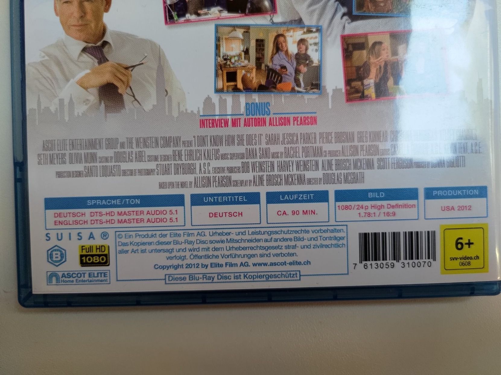Alle DVDs: I Don't Know How She Does It – Gebraucht aus Liestal von Kratzilla 3