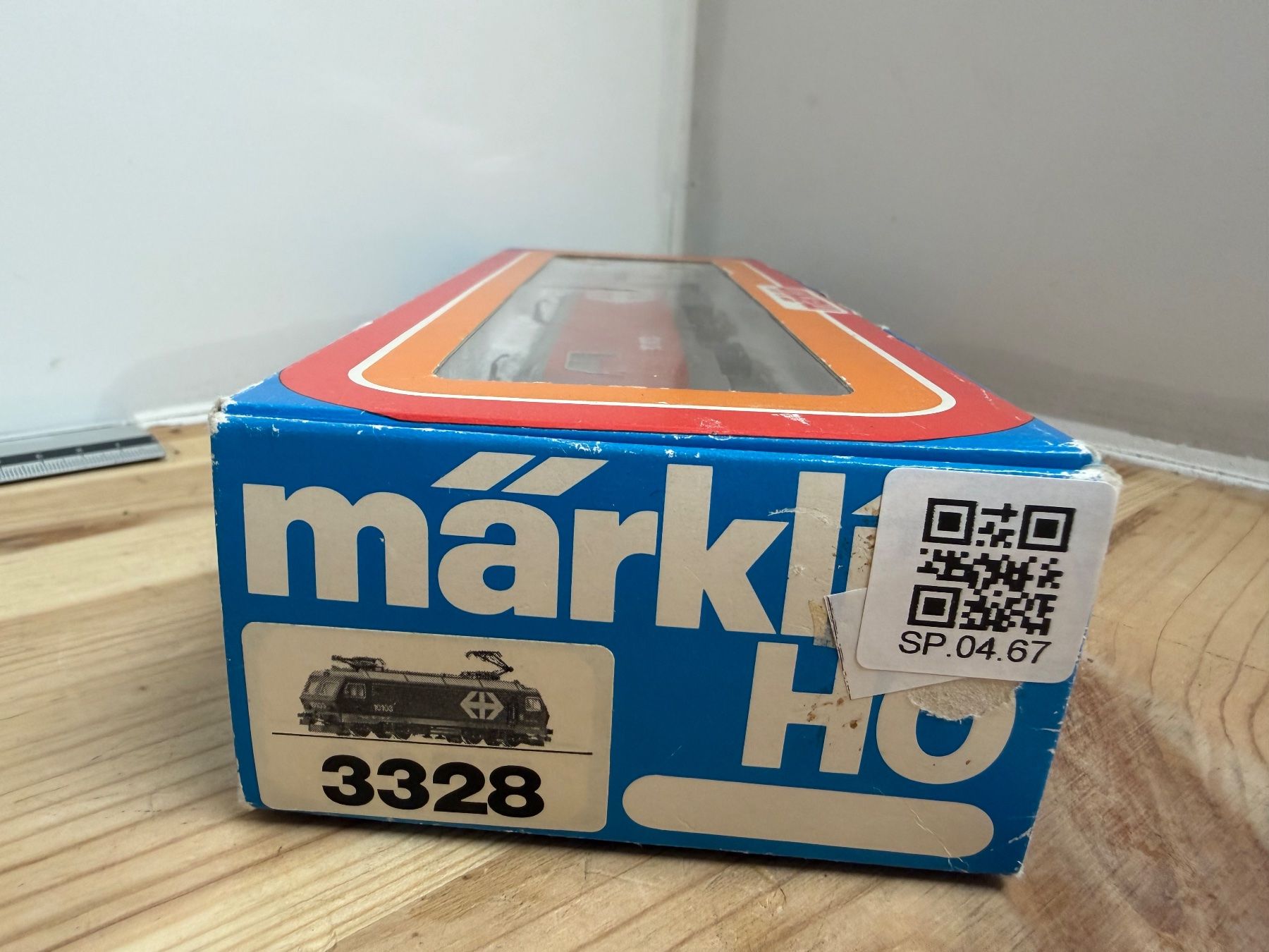 Märklin Modellini di ferrovie: Märklin 3328 E-Lok SBB Re 4/4 IV – Usato da Büsserach venduto da ModellbahnDepot 8