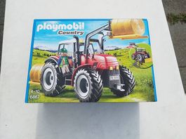 Playmobil - Riesentraktor mit Spezialwerkzeugen