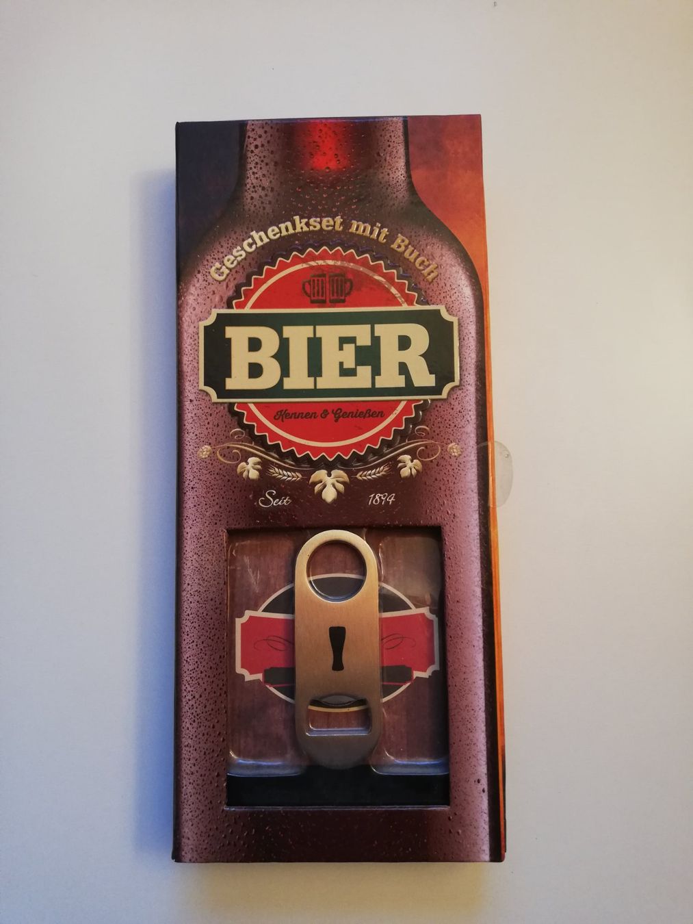 Libri: Bier Geschenkset mit Buch – Nuovo e nell'imballaggio originale da Rothrist venduto da GIWALD