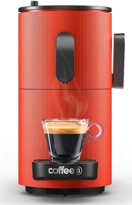 Coffee B Macchine per caffè & Macchine per espresso: Kapselmaschine Coffee B rot neu – Nuovo e nell'imballaggio originale da Buchs SG venduto da Jomelii
