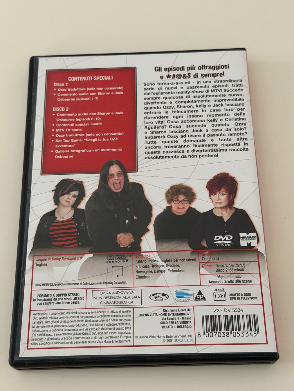 Tutti i DVDs: Die Osbournes 2.5 DVD-Set – Nuovo (secondo la descrizione) da Altstätten SG venduto da sheamus 1
