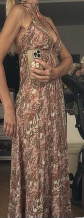 Sommerkleid lang  geblümt Grösse S NEU 