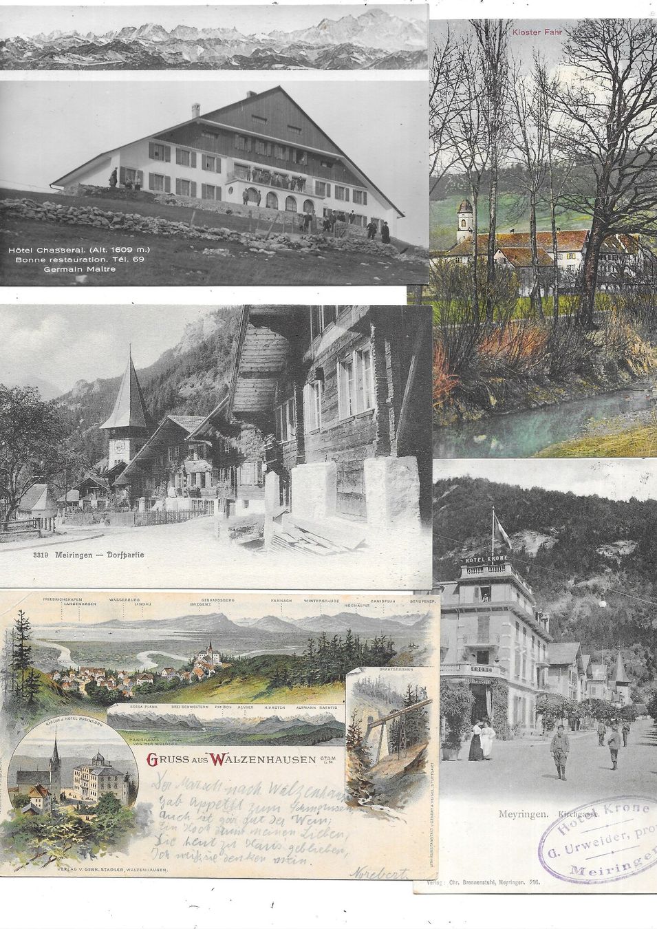 Cartoline postali: 1300 Stk kleinformatige Ansichtskarten 1900-1960 (ca.7.5 kg) – Usato da Schocherswil venduto da prinzipal60 6