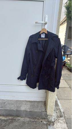 🌀🧡Damen Trenchcoat, Grösse S, Dunkelblau🌀🧡