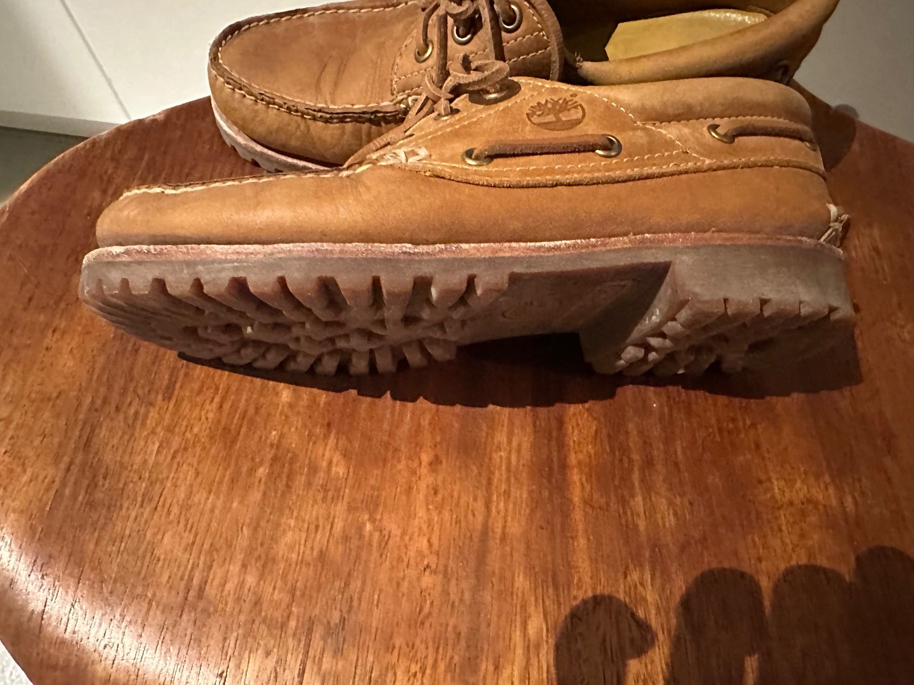 Timberland Herrenschuhe: Timberland Grösse 40 Braun Leder Schuhe – Gebraucht aus Chur von Monbijou26 2