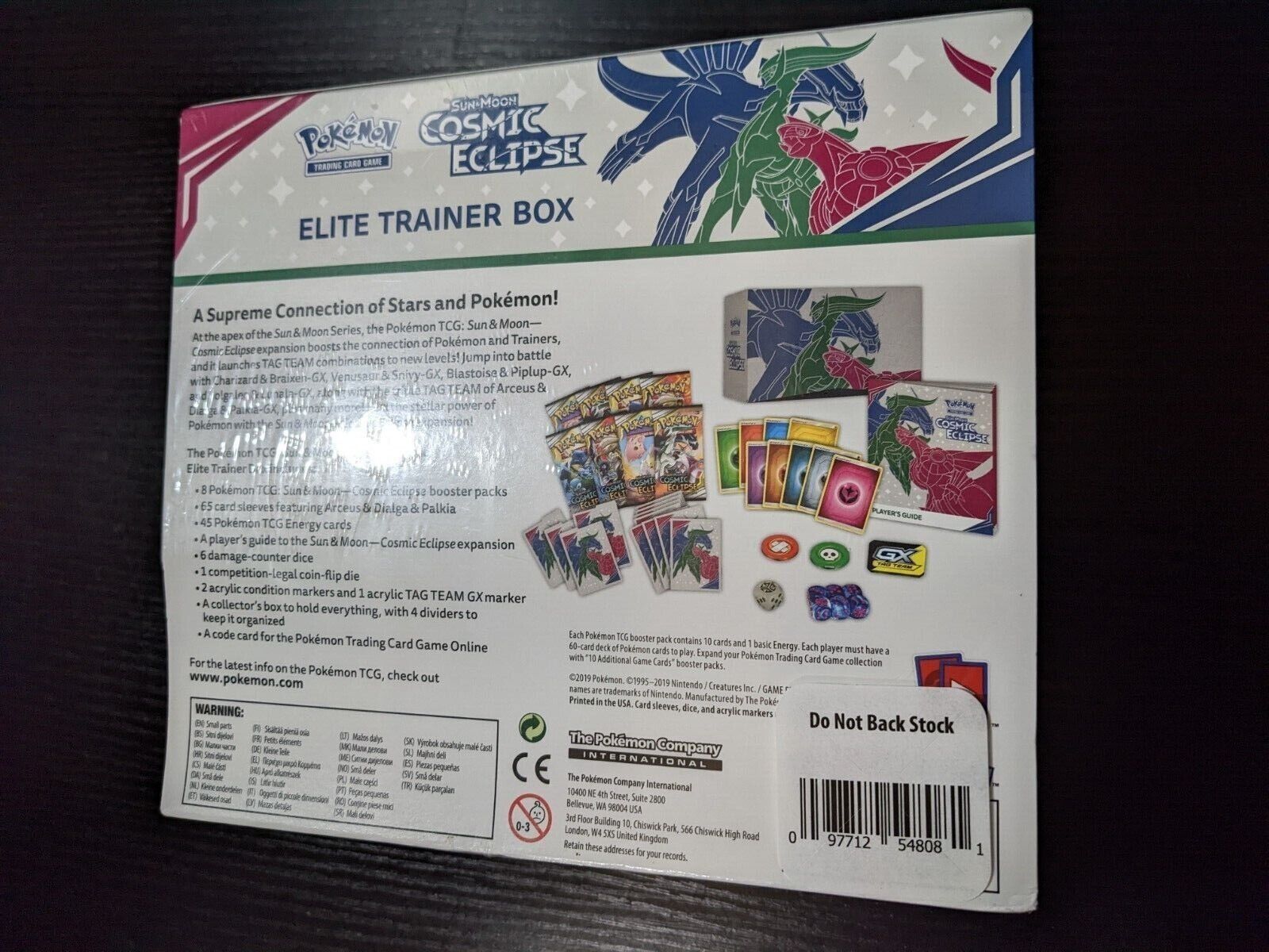 Cartoline: Pokémon TCG Sun & Moon Cosmic Eclipse Elite Trainer Box – Nuovo e nell'imballaggio originale da Matzendorf venduto da SwissMagicKarten 1