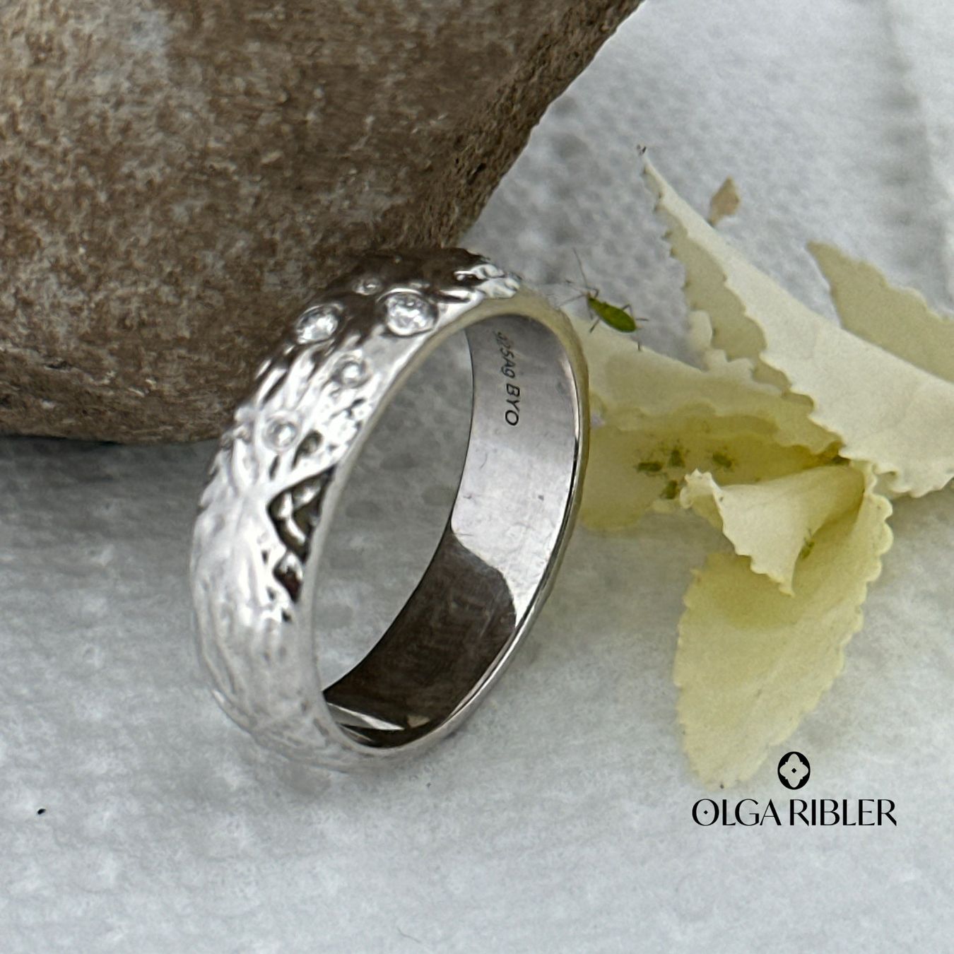 Olga Ribler Anelli: Diamanten Ring  -  Sterling Silber 925 – Nuovo (secondo la descrizione) da Luzern venduto da Schmuckoutlet 5