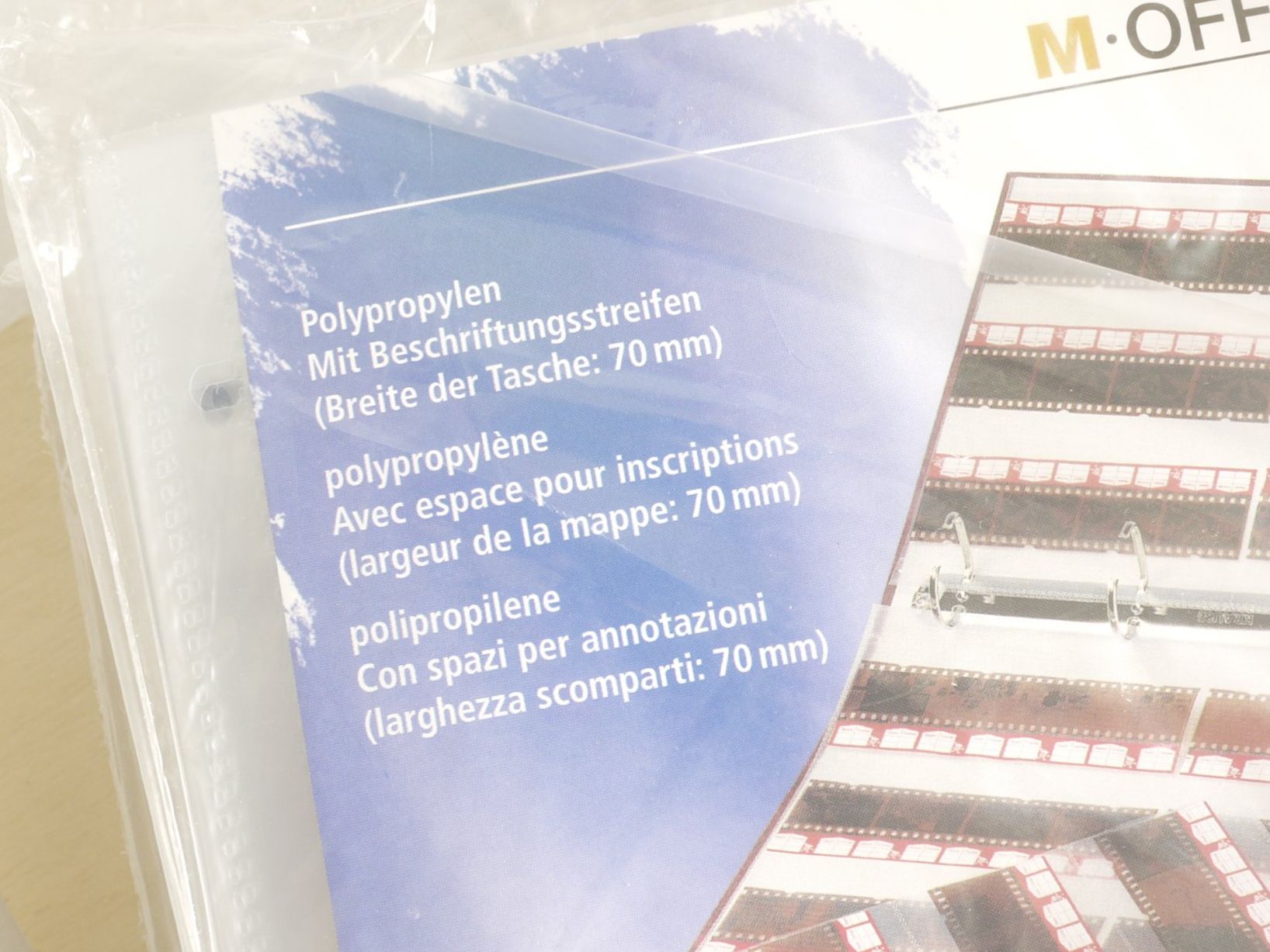 Pellicole: Zeigetaschen Negativstreifen Mittel-Format / medium Format – Nuovo e nell'imballaggio originale da Egg b. Zürich venduto da JCB 2