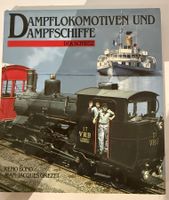 Buch Dampflokomotiven und Dampfschiffe der Schweiz