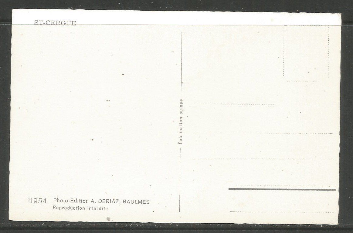 Cartoline postali: Carte P ( St. Cergue ) – Usato da La Russille venduto da Nono4 1