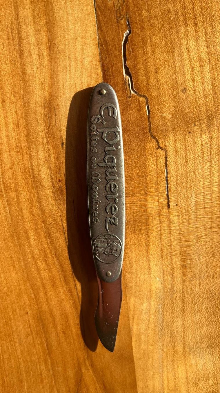 Taschenmesser: Uhrenmessermesser C. Piguerez Botes de Montres – Gebraucht aus Bern von daskannweg