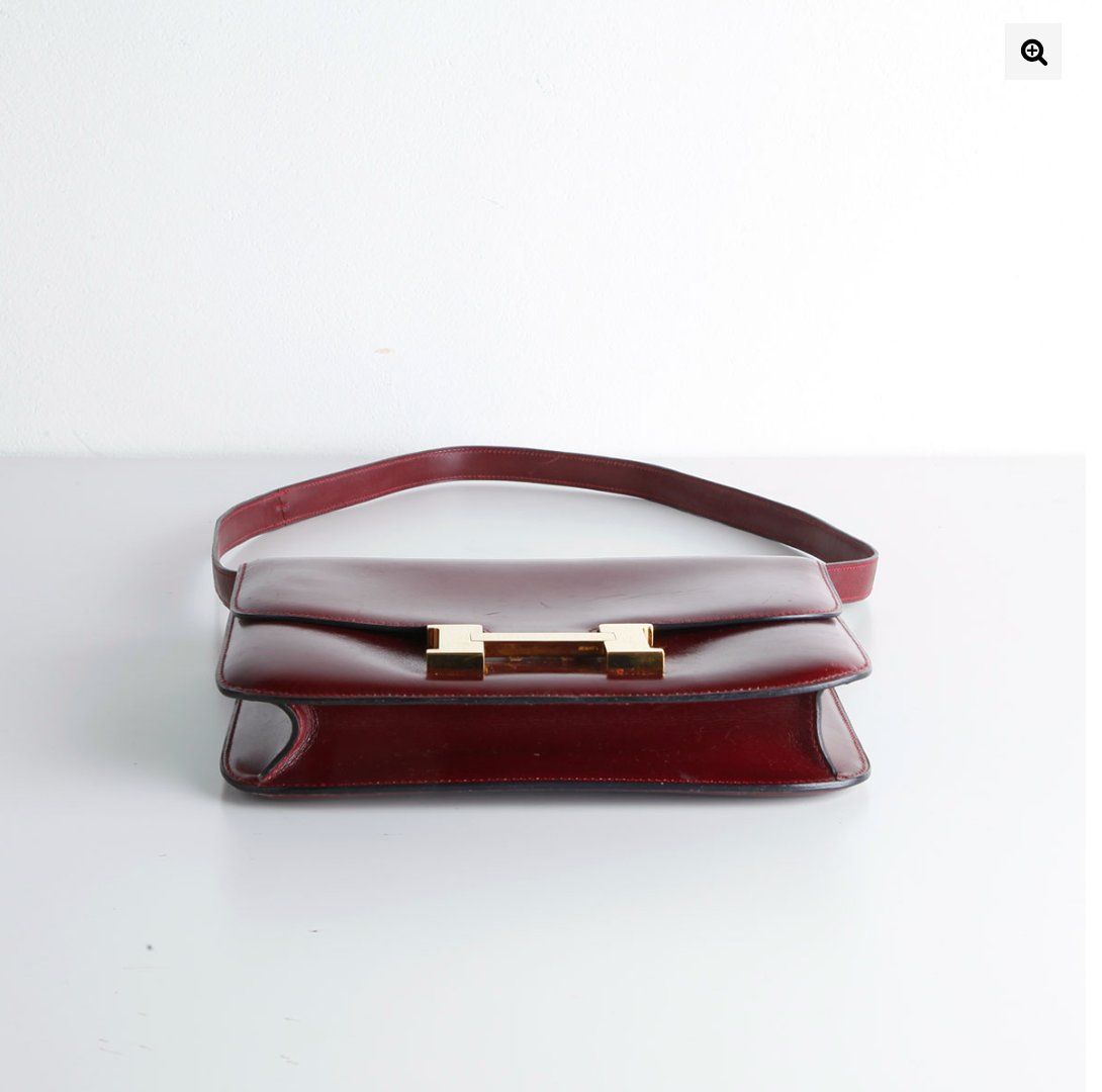 Hermès Taschen für Damen: Constance 23 en cuir Box rouge Hermès – Gebraucht aus Delémont von Le38.shop 4