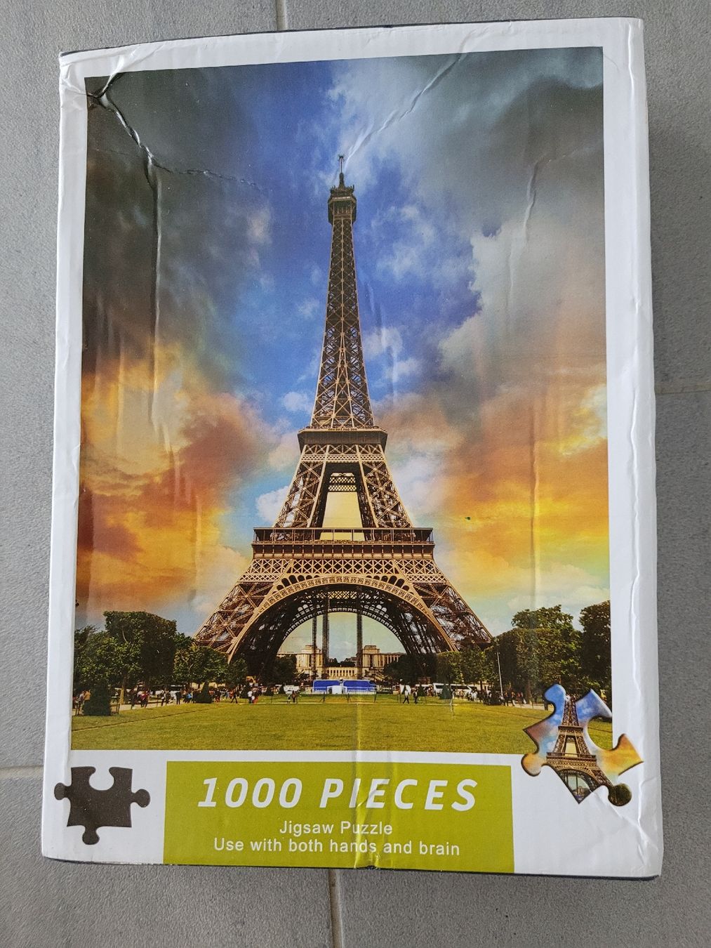 Puzzle: Puzzle 1000 Teile Eifelturm – Usato da Niederbipp venduto da Schlako 1
