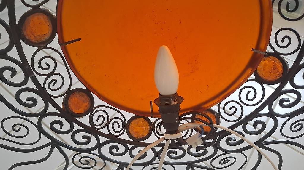 Lampes: Wandlampe Sonne, rot – D'occasion à Winterthur par Draco44 2