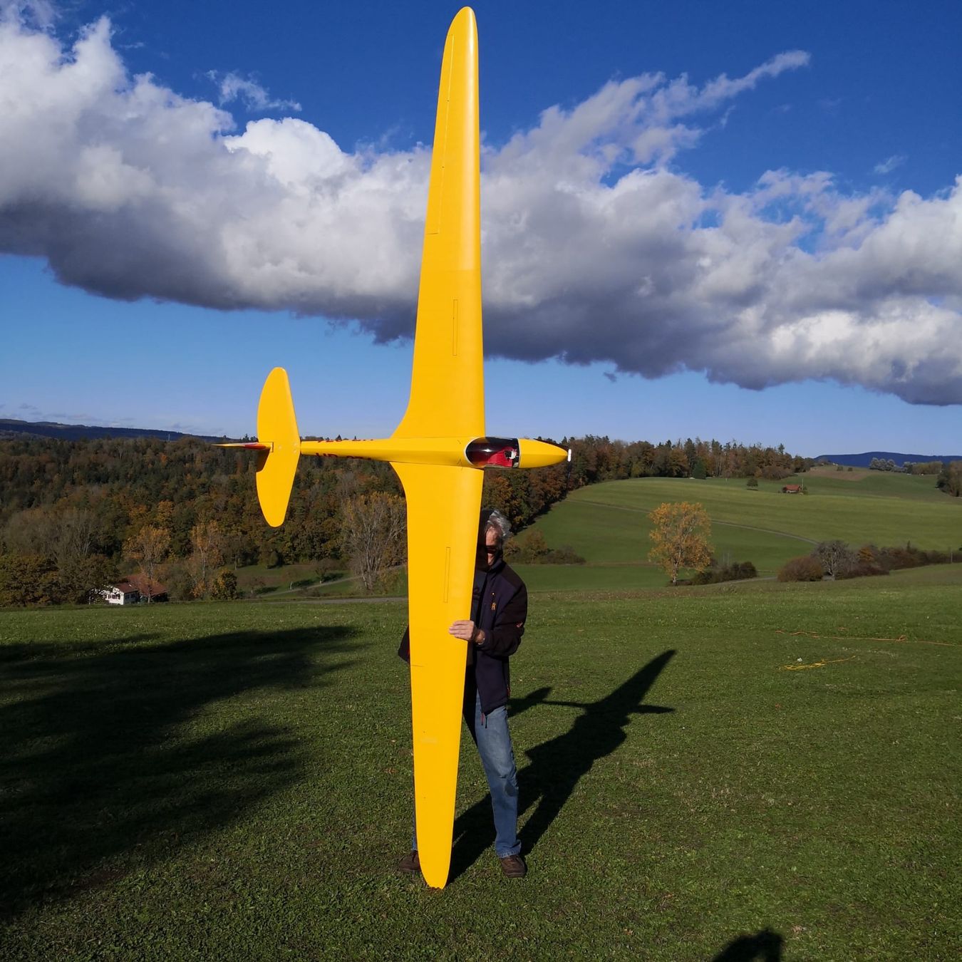 Modellismo RC: Moswey 3, Spannweite 4m mit elektroantrieb – Usato da Beringen venduto da sopwith 5