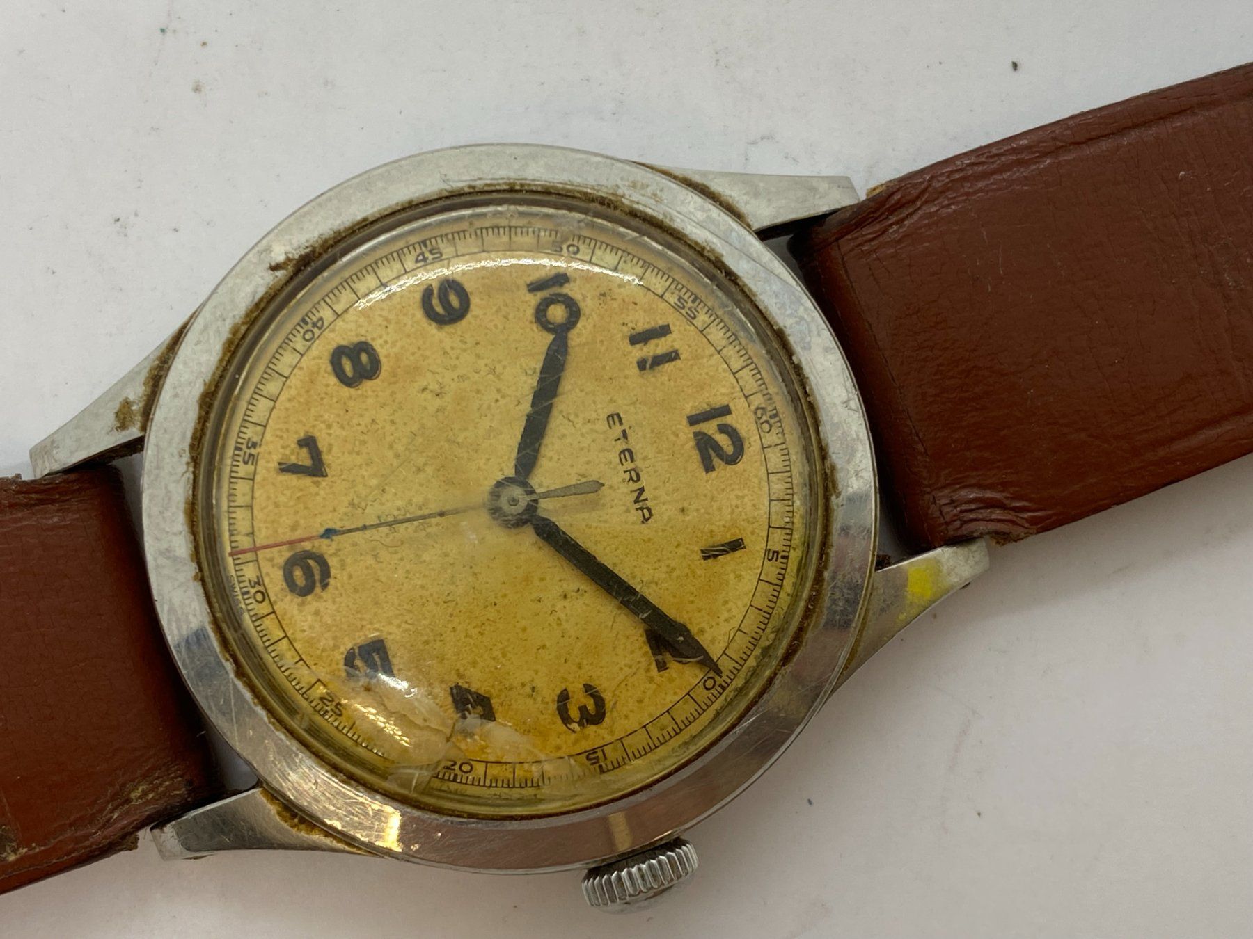 Eterna Orologi: ETERNA 36mm Handaufzug läuft/i475 – Usato da Bern venduto da JMsoehne1987 2