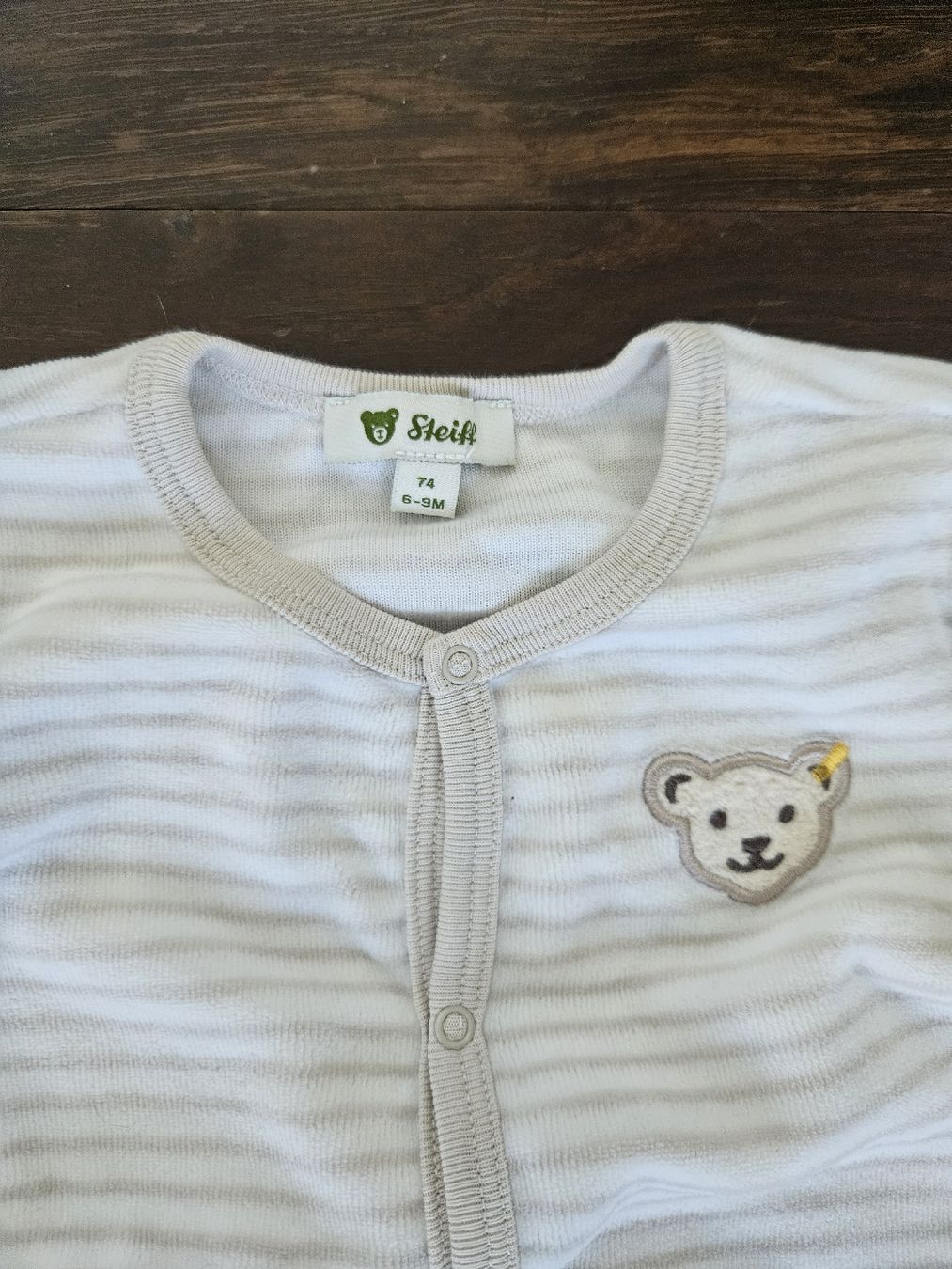Steiff Pigiama & Simili: Steiff fleece onesie 74cm 9m – Nuovo (secondo la descrizione) da Affoltern am Albis venduto da Katarinushka 1