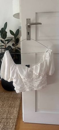 Forever21 Top - weiss - Grösse M