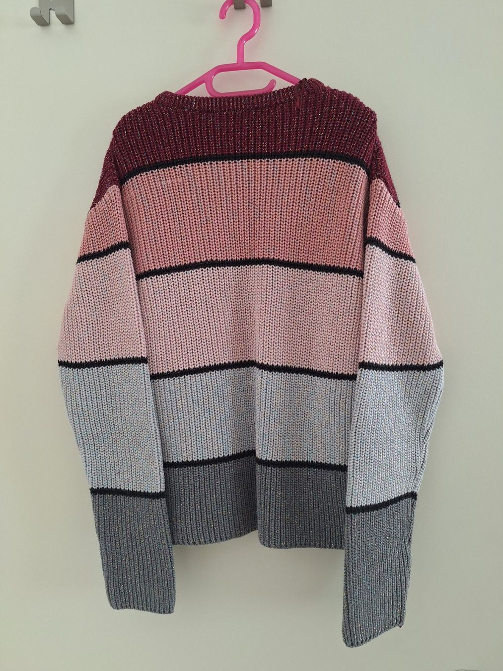 Pullover & Sweatshirts: Warm gestreifter Kids Strick-Pullover, Gr. 140, NEU – Neu (gemäss Beschreibung) aus Worb von nfsolutions 3