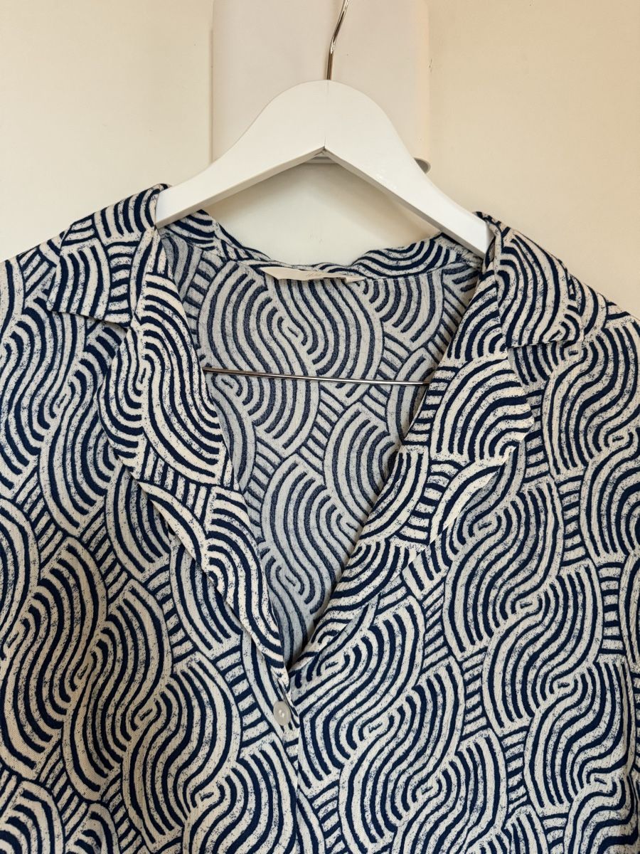 H&M Lotti di vestiti: H&M set, weite Stoffhose mit Bluse, L – Nuovo (secondo la descrizione) da Weesen venduto da sannevanrijn 4